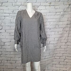 Baum Und Pferdgarten Black Check Mini Dress
